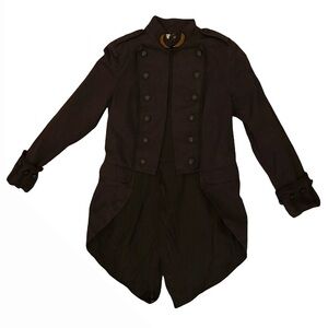 Black Military Style Jacket